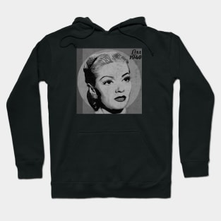 Vintage Cinema Lana Turner BW Hoodie